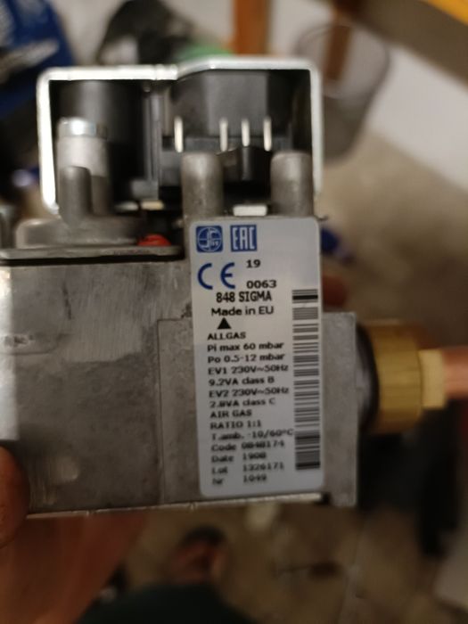 Valva Gaz Sigma Ariston