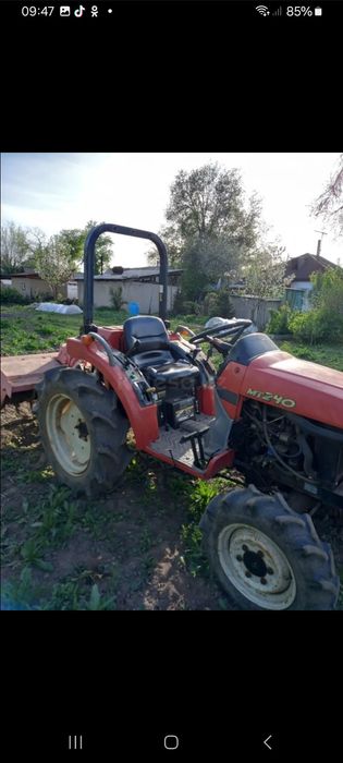 Мини трактор мицубиси!
