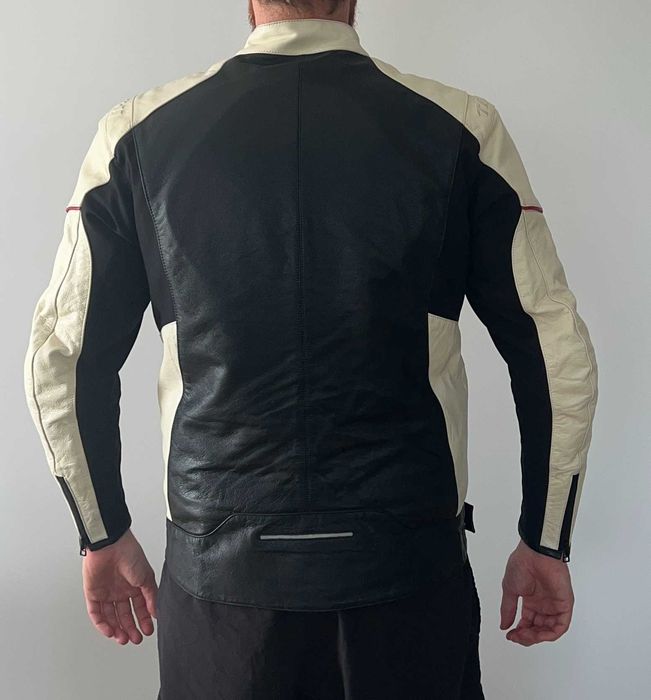 Geacă moto piele RS Taichi cu mesadă termică - XL (JP XXL)