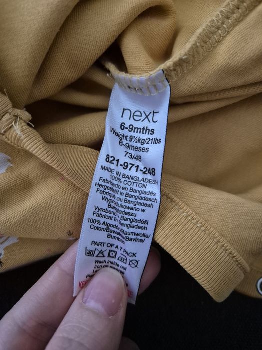 Vand set 5 body-uri Next 6-9luni