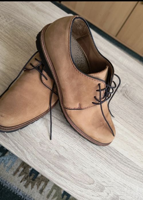 Pantofi bărbați eleganți piele naturală mărimea 42, Manz