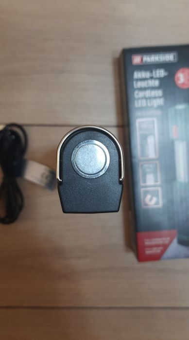 Lanterna-Lampa de lucru cu LED Parkside,magnet si acumulator 3,7v,Nou!