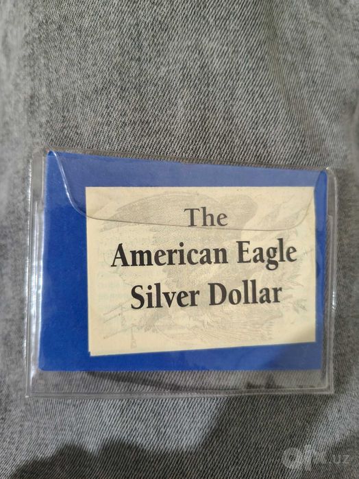 Серебряная монета American Eagle 1 доллар 1997 (Чистое серебро 999)