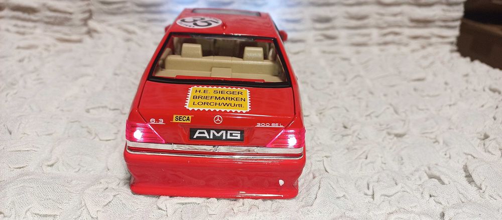 Mercedes w140 - 1:24,нова с кутия