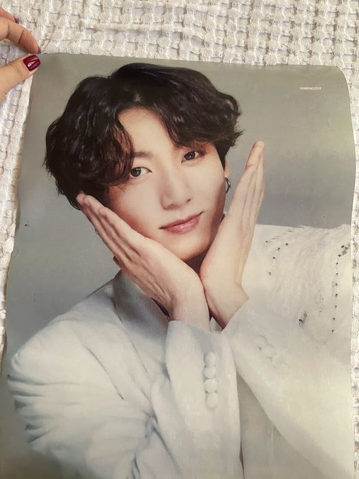 плакат с Чонгуком BTS K-pop