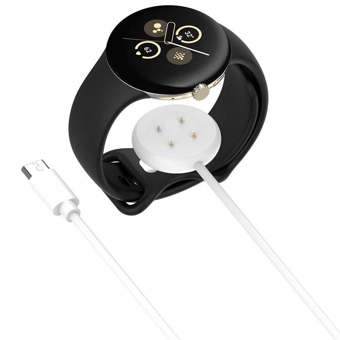 Зарядно за Google Pixel Watch 3 41мм Pixel Watch 3 45мм, Pixel Watch 2, FitBit Ace LTE USB-C