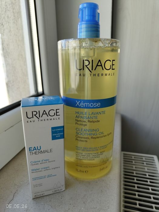 Set Uriage Xemose + crema hidratanta