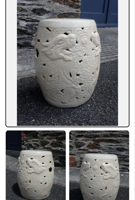 Виетнамски градински стол от керамика