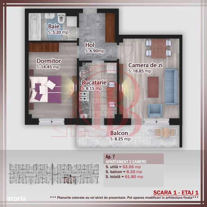 Apartament 2 camere Theodor Pallady Metrou Nicolae Teclu