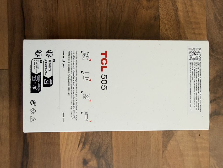 TCL 505 (128GB / 8GB RAM) – ЧИСТО НОВ, ЗАПЕЧАТАН!