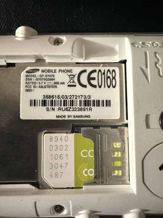 Samsung gt -s7070 diva