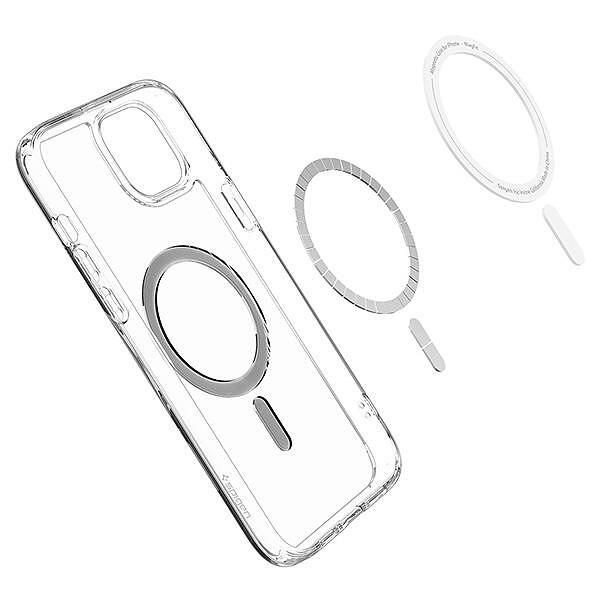 Spigen ultra hybrid mag iphone 15 6.1" magsafe czarny/black acs06803