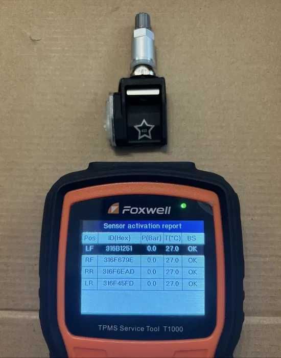 Set senzori presiune roti BMW G20 G30 G11 F40 G01 G05 seria 3 4 5 7 x3