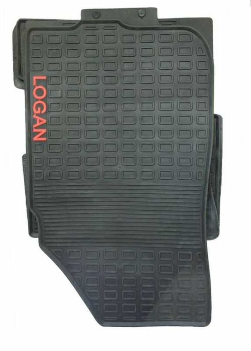 Covorase auto cauciuc Dacia Logan inscriptionate set complet 5 bucati