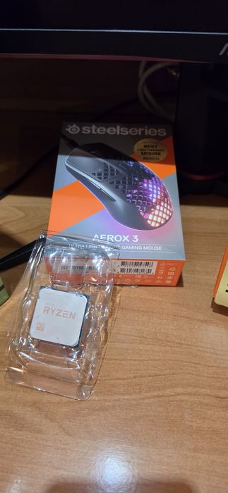 Nvidia 3060 TI  procesor amd 5600g  Monitor aoc 165hz kit mouse tastatura steelseries