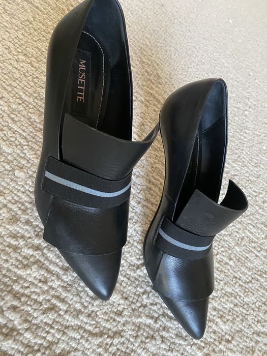 Pantofi din piele naturala Musette, marimea 37