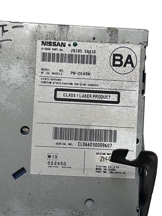 Player Cd/Dvd Sistem De Navigatie Nissan Pathfinder Iii R51 2005 -> 28