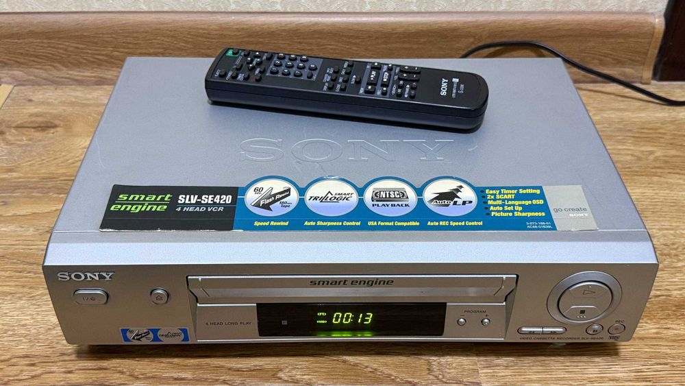 Видеомагнитофон Sony SLV-SE420K 4-Head
