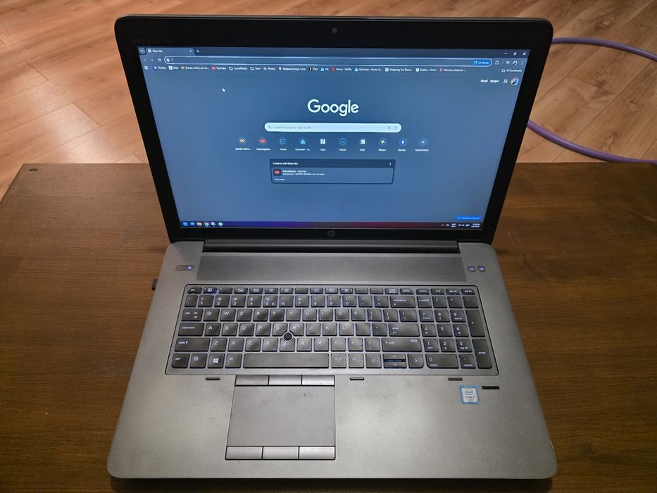 Laptop HP ZBook 17 G3, video 4Gb , baterie noua