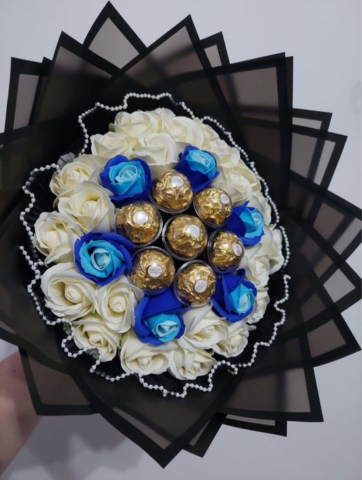 Buchet de florii din sapun