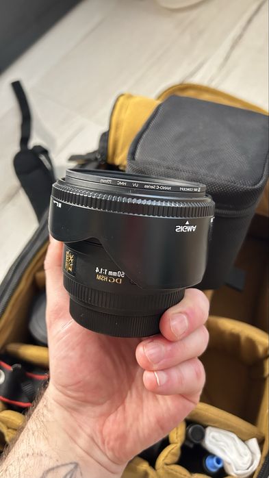 Sigma DG hsm 50mm f1.4