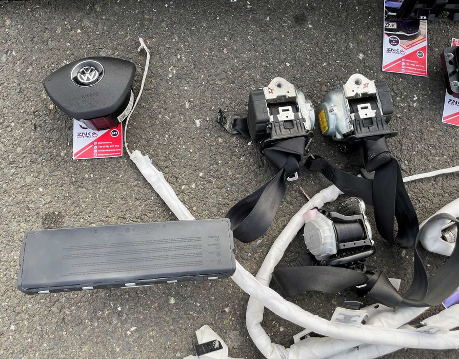 VW Tiguan 5na kit airbag volan pasager plansa de bord set centuri