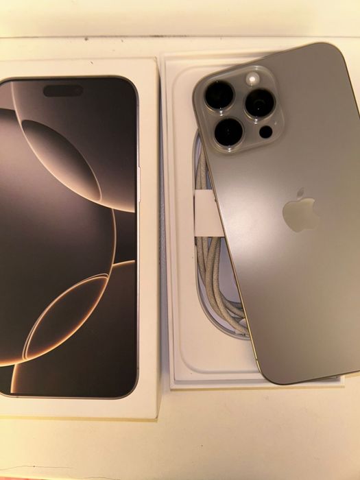 Iphone 16 pro max 256