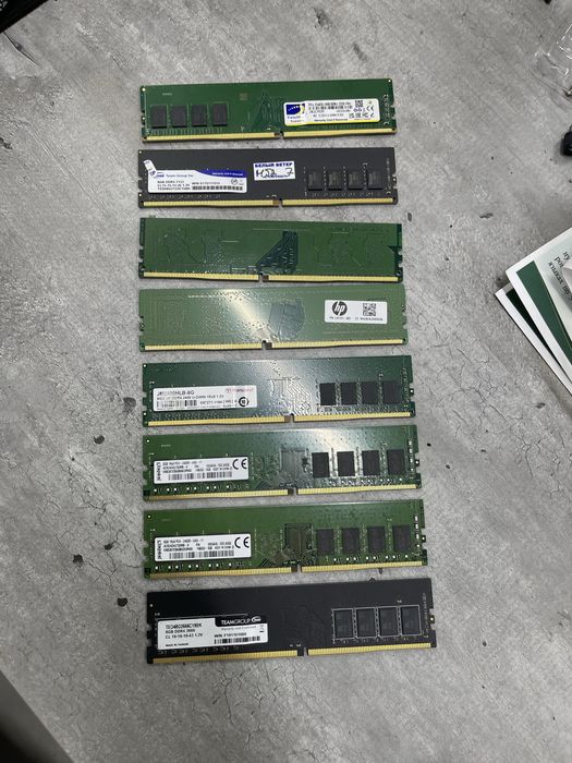 ОЗУ ddr4 8gb планки