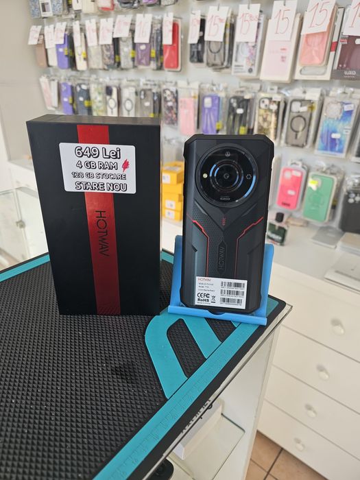 Hotwav T7S, 4/128 GB, Nou, 2 ani garanție