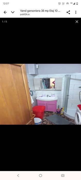 Vânzare garsoniera 38m²