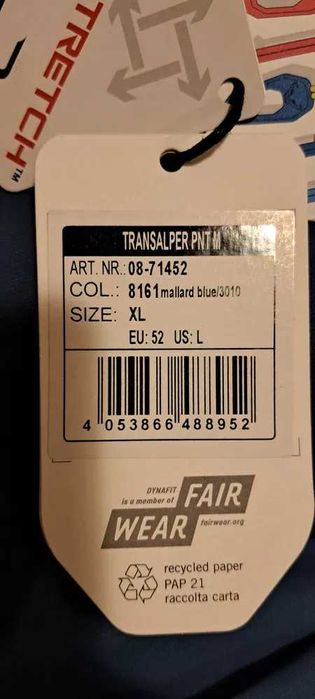 pantaloni drumetie Dynafit Men's Transalper PNT