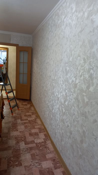 Шпаклёвка,клею обои