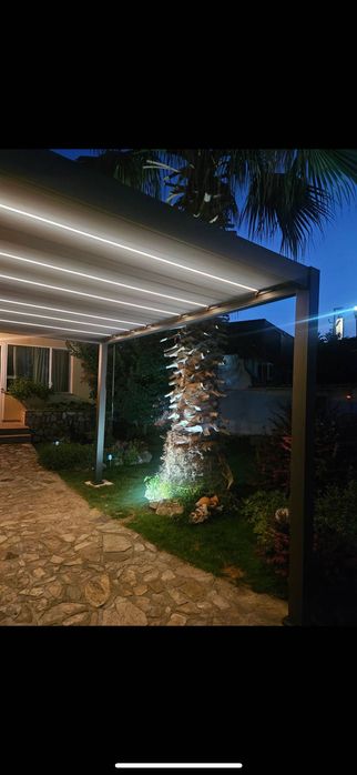 пергула-тента алуминиева