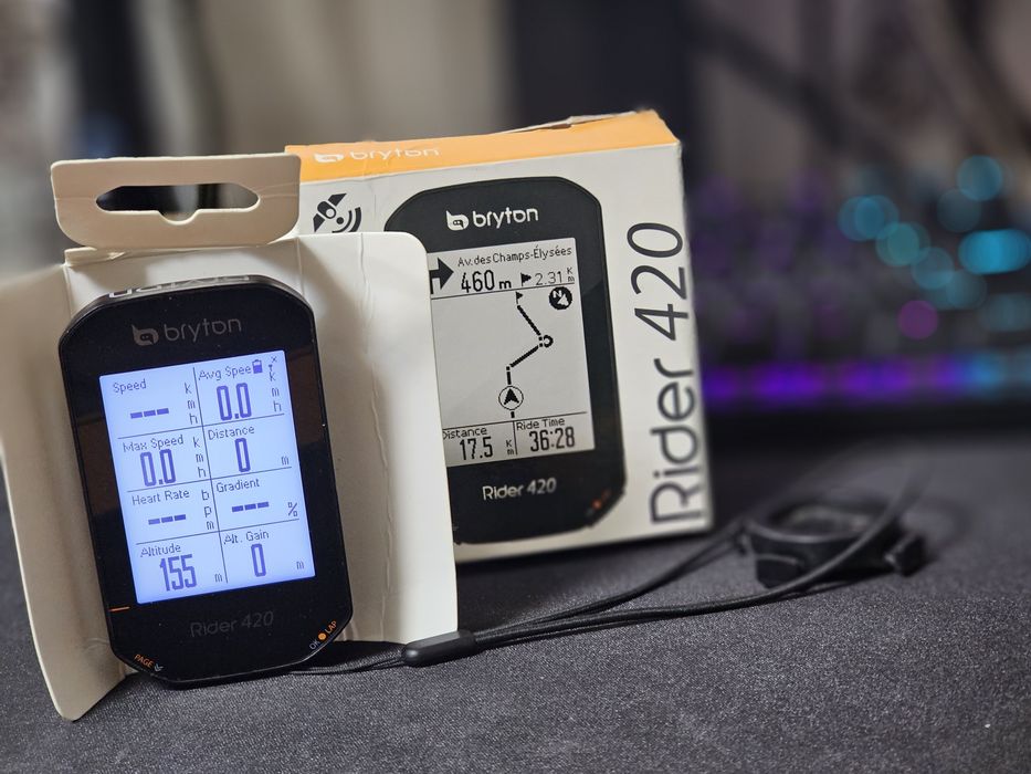 Ciclocomputer bryton rider 420