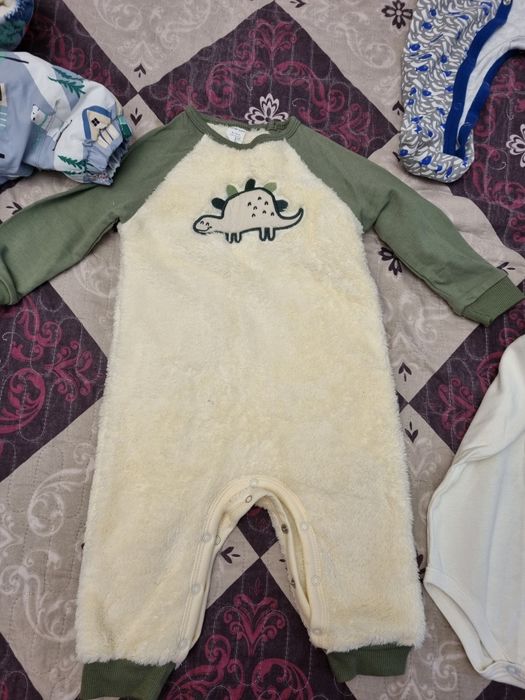 Тёплый слипик 6-9 мес