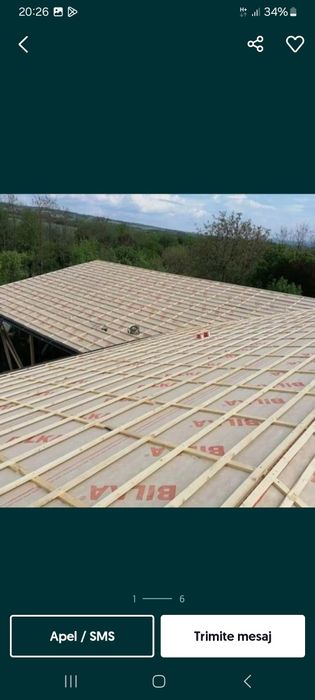 Executam acoperisuri și reparații