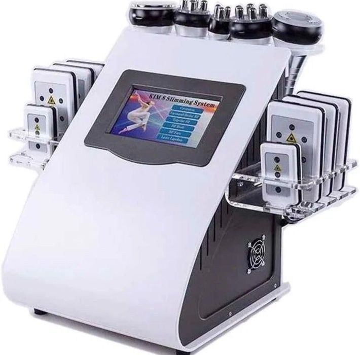 Козметичен уред 6 в 1 - RF кавитация вакуум липолазер