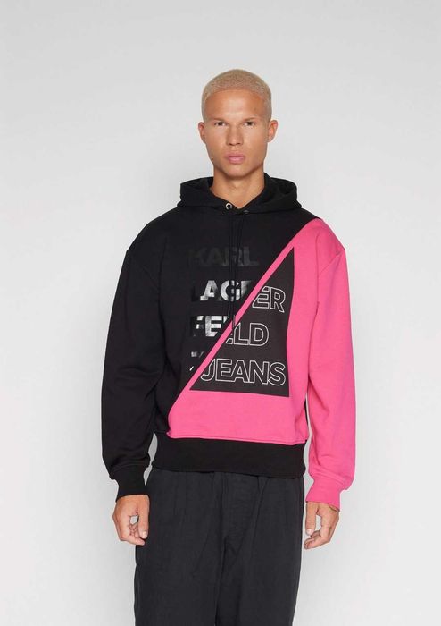 KARL LAGERFELD унисекс суичър с паднали ръкави S