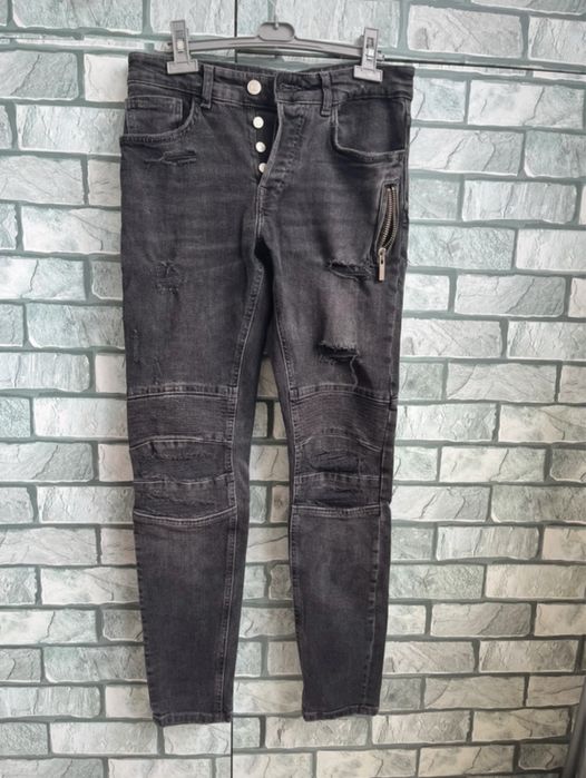 Blugi Zara Biker Skinny