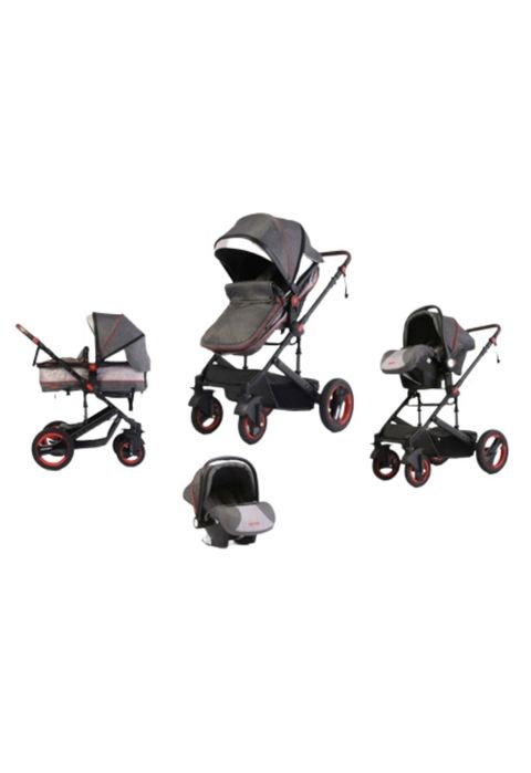 Коляска 3в1 люлька, автокресло