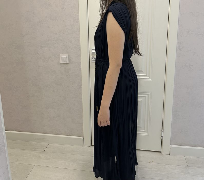 Платья вечернее синего цвета