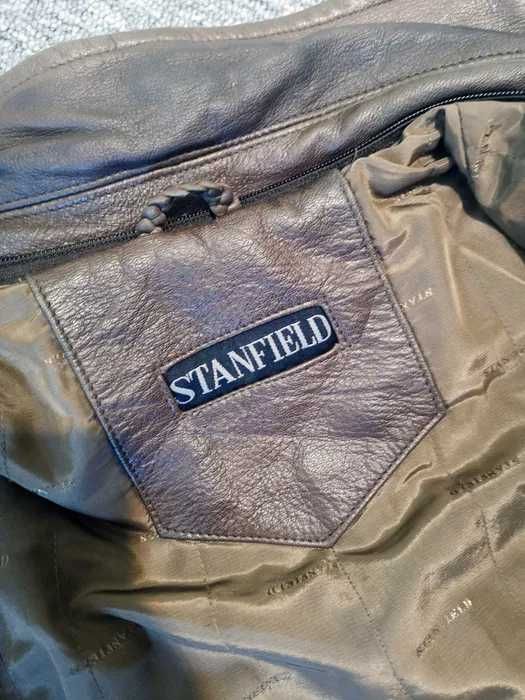 Geacă de piele bărbați Stanfield, model clasic, vintage, negociabil