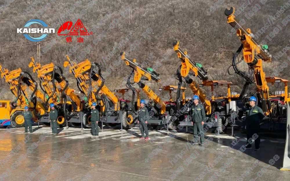 Проходческая буровая KAISHAN KJ311 — 1 стрела, тоннели 12-35 м ²