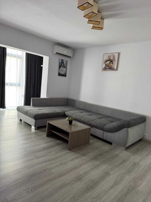 Apartament Chirie 2 camere complet mobilat utilat zona Prundu Pitesti: parcare, centrala proprie