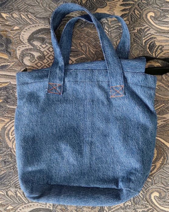 Джинсовая сумка. Ручная работа