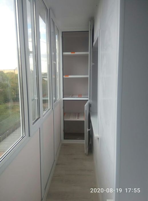 Пластиковые окна и балкон