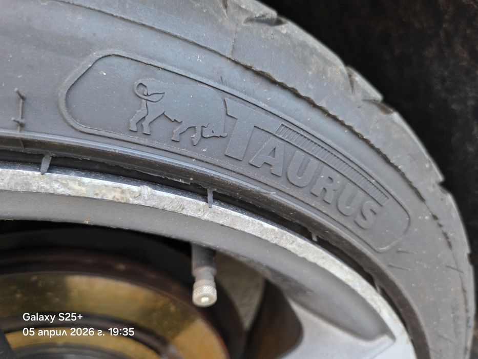 Джанти Ауди 5х112 РОТОР с летни  гуми 18"