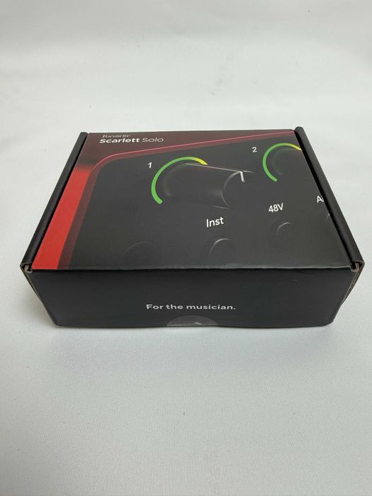 Focusrite Scarlett Solo 4th Gen Interfață audio USB