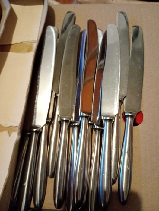 Неупотребявани СССР ножове 12 броя стари масивни масивен нож руски