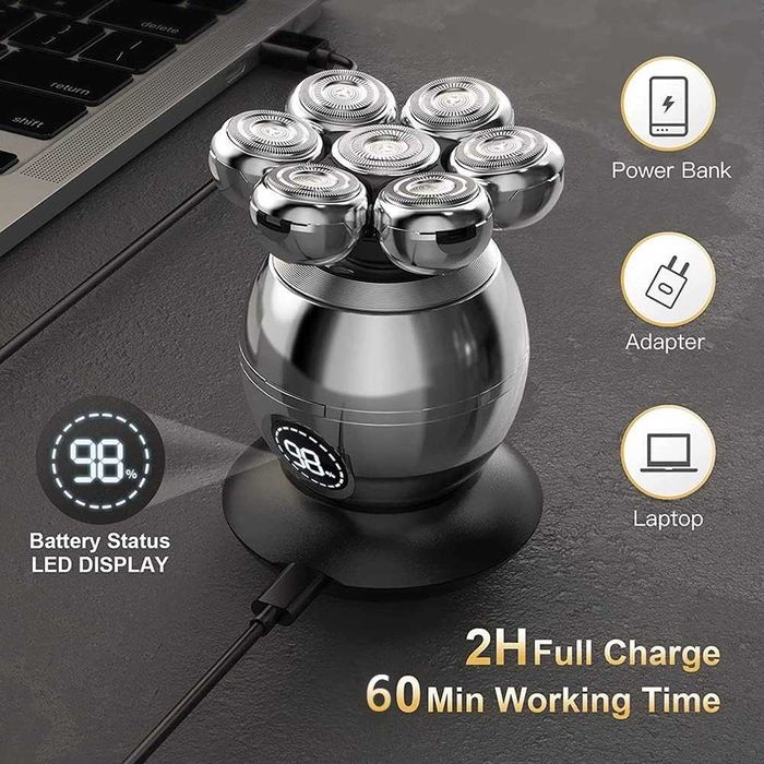 7D Електрическа самобръсначка за мъже 5-в-1